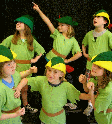 A Christmas Peter Pan!  Musical Christmas Play for Children to Perform!
