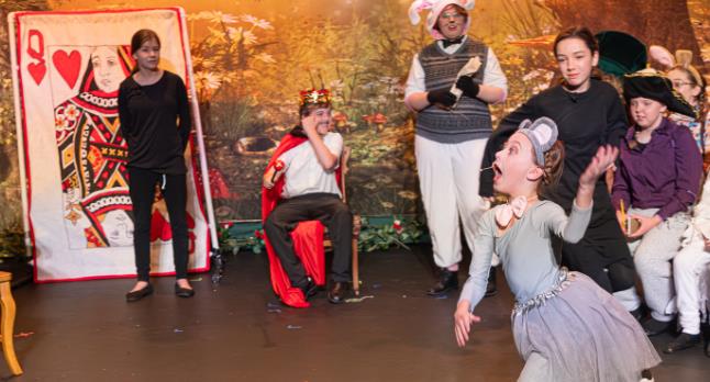 Flexible Cast of ArtReach's Alice in Wonderland