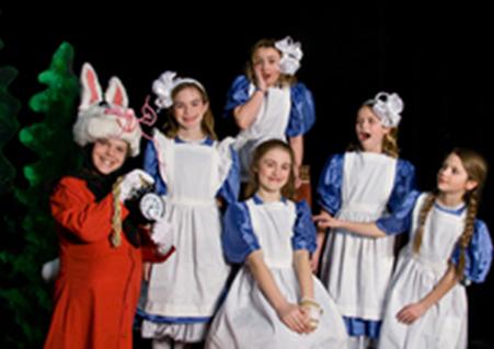 Six Alices in Alice in Christmas Land!