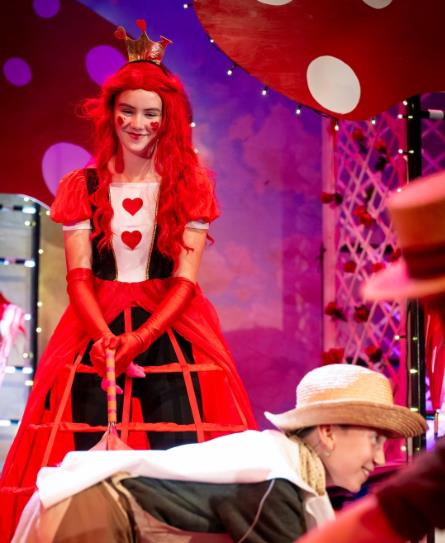 Kids love ArtReach's Alice in Wonderland