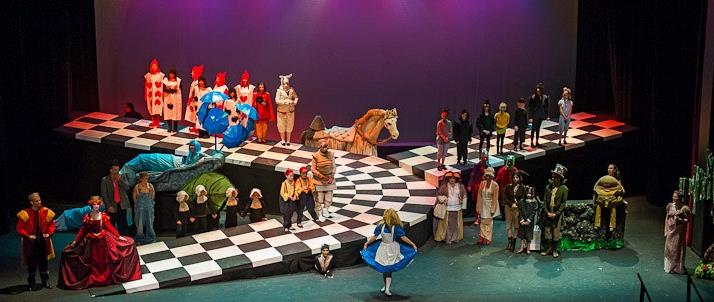 Aice in Wonderland for Children's Theatre