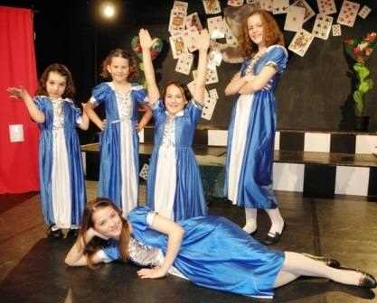 Written for Kids to Perform!  Five Alices!