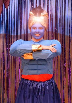 Young actor as Aladdin