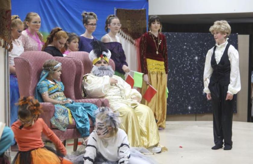 Sulton in Aladdin playscript for kids