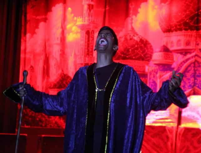Grade 7 performs Aladdin