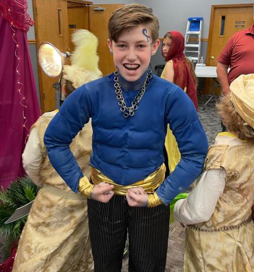 Aladdin performed by kids