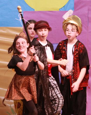 Lively Comedy for Schools!  Aladdin!