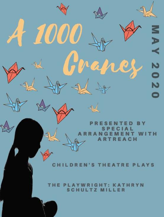 Student poster contest for A Thousand Cranes