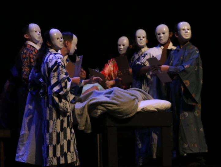 Middle School Performance of Sadako Play