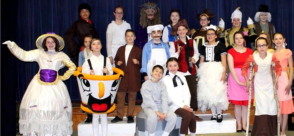 Beauty and the Beast Large Cast Play for Kids