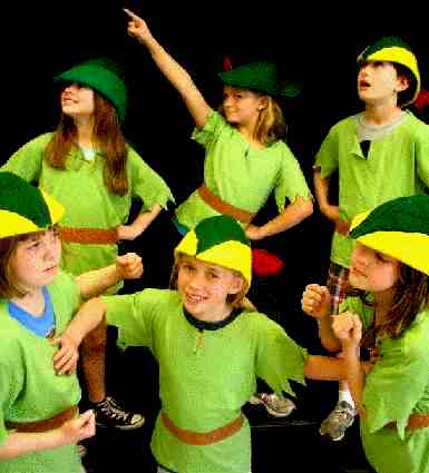 A Christmas Peter Pan!  Musical Christmas Play for Children to Perform!