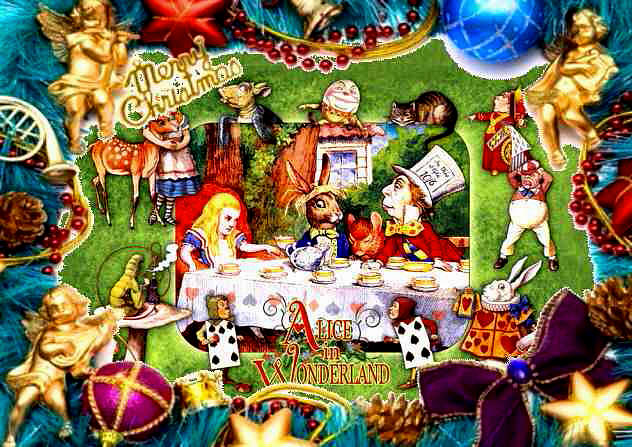 Alice in Christmas Land large cast musical play for kids to perform.
