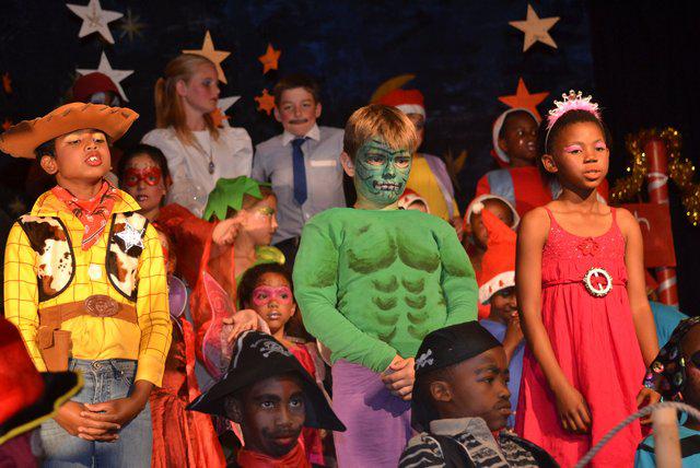 Kids dress up as their favorite toys!  A Christmas Peter Pan!