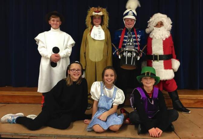 Cast of Christmas Wizard of Oz
