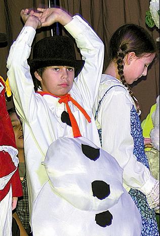 Snowman instead of Scarecrow for Christmas