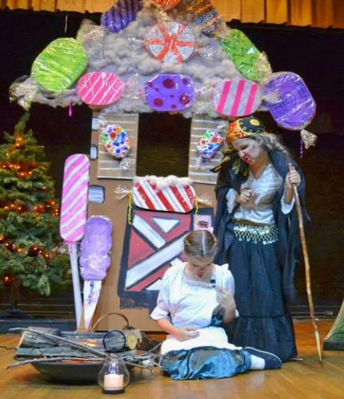 Fun Candlyland set for Hansel and Gretel
