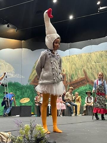 The Goose in ArtReach's Jack and the Beanstalk play