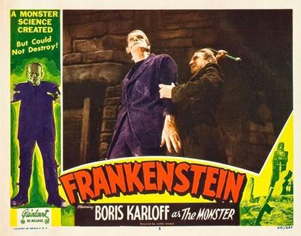 Classic story of Mary Shelley's Frankenstein