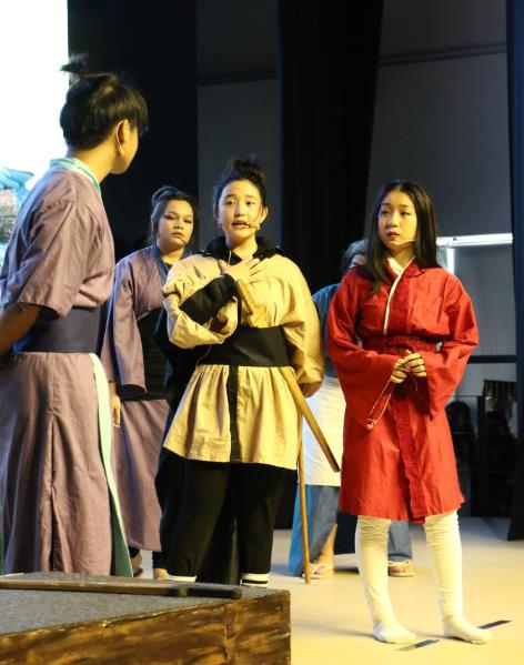 Young People perform Mulan Play
