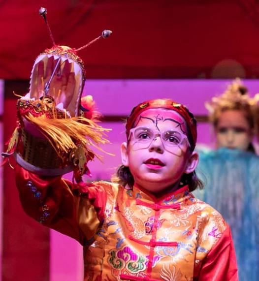 The little dragon puppet in Mulan