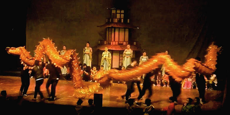Screen capture from Video of Mulan