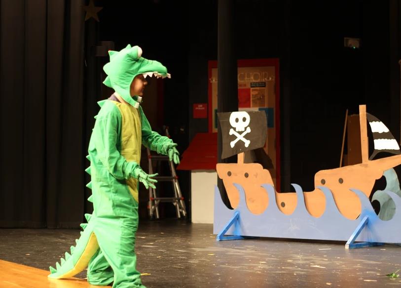 Crocodile in Peter Pan playscript
