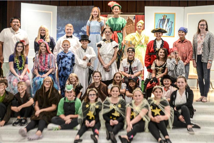 Large Cast of Peter Pan Play