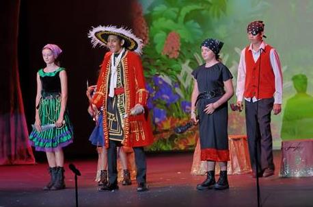 Captain Hook in Peter Pan Play