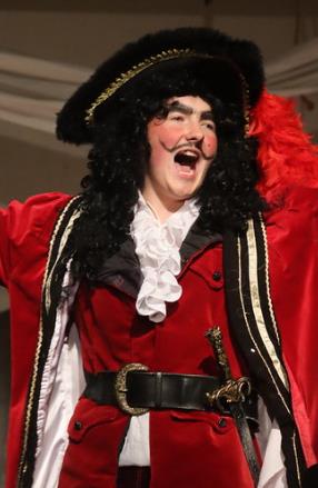 Captain Hook!  In Peter Pan play