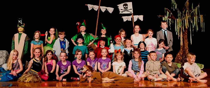 Large Cast Photo Peter Pan