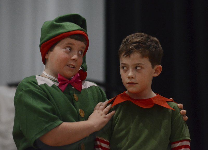 Kids perform Christmas Musical