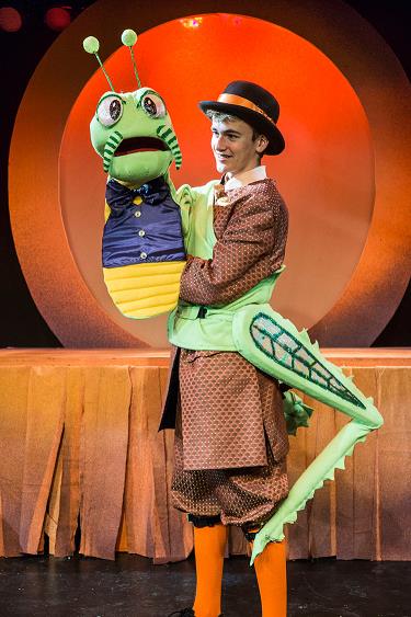 Puppet Cricket in Pinocchio script