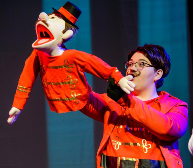 Lots of puppetry in Pinocchio