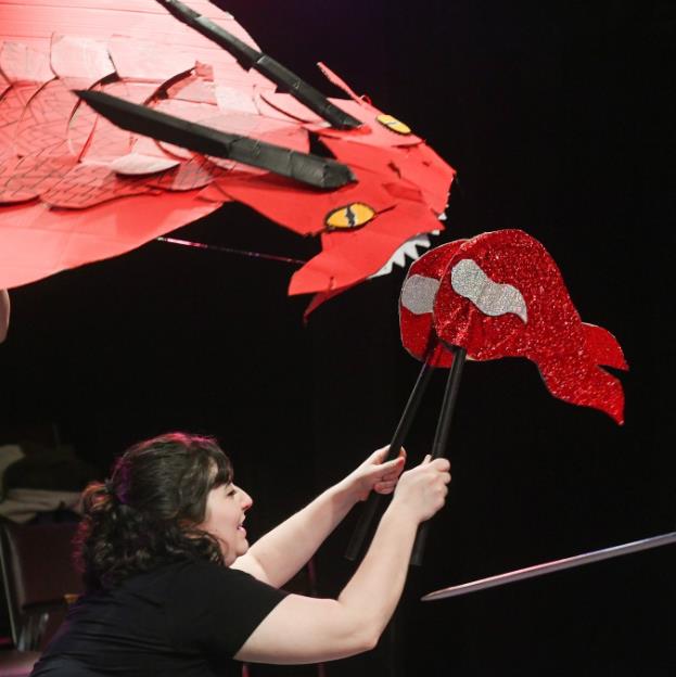Dragon - Sword in the Stone Camelot play for young audiences