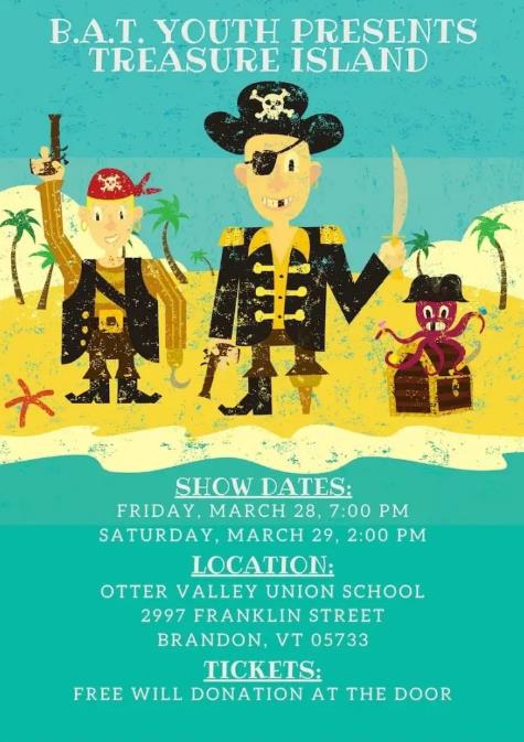 Treasrue Island play for kids