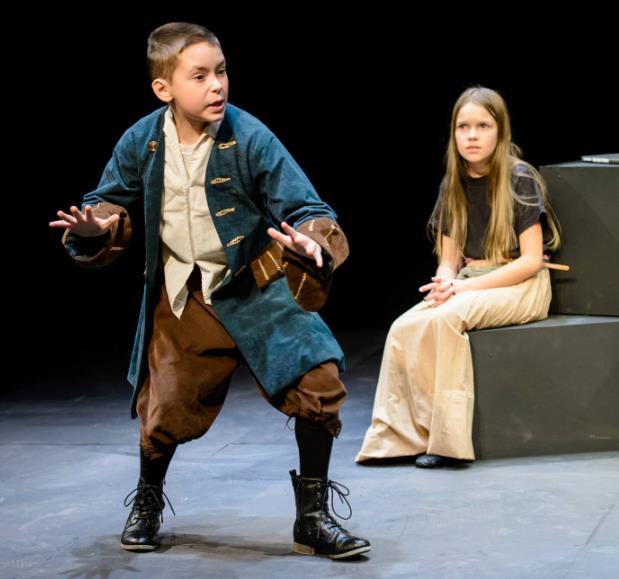 Billy Bones is pirate in Treasrue Island Play