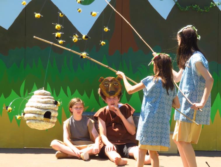 Baloo gets honey in The Jungle Book.