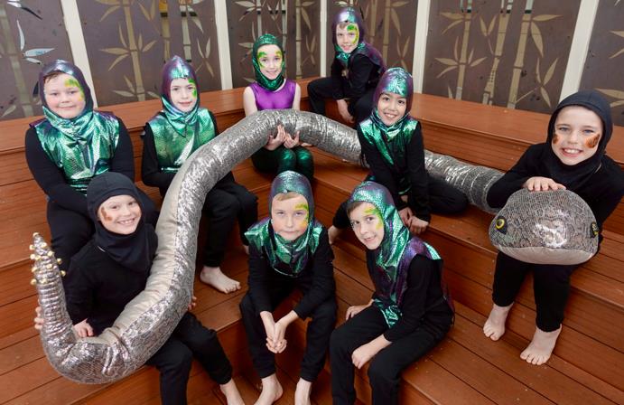 Kaa the Snake in The Jungle Book