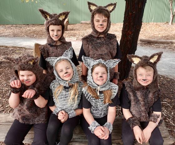 Students perform The Jungle Book