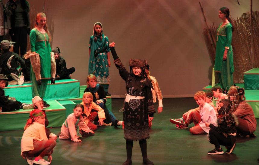 Young People perform in ArtReach's The Jungle Book playscript