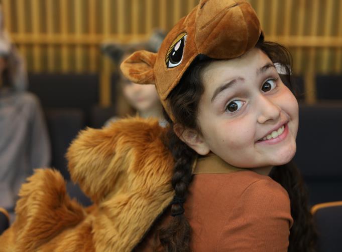 Kids play for The Jungle Book