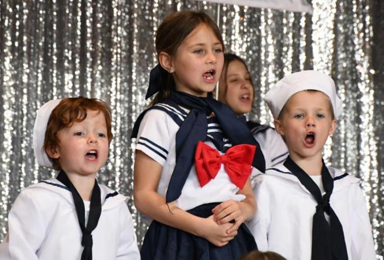 Primary School Students in Little Mermaid Musical
