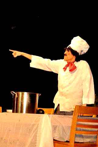 Comic French Chef Philippe!  The Little Mermaid - Musical Play for Kids! 