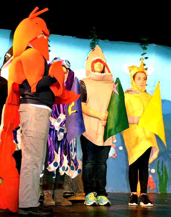 King Neptune's Court of Underwater Creatures!