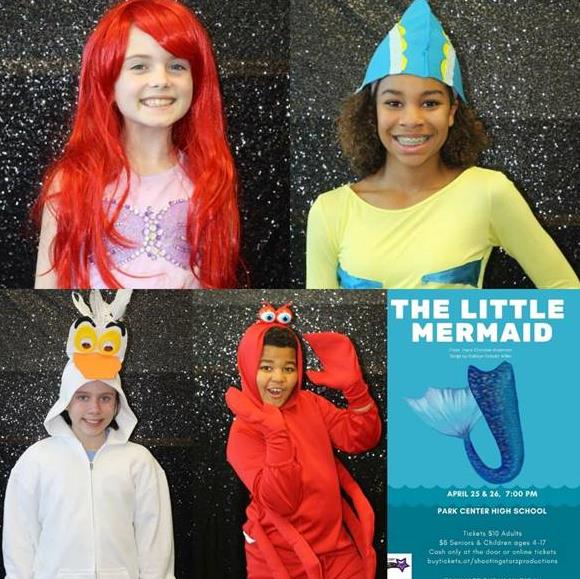 Costumes for The Little Mermiad Play