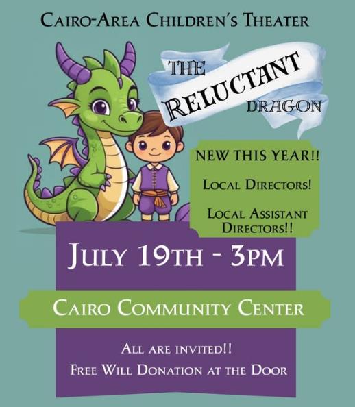 Poster for ArtReach's Dragon Play