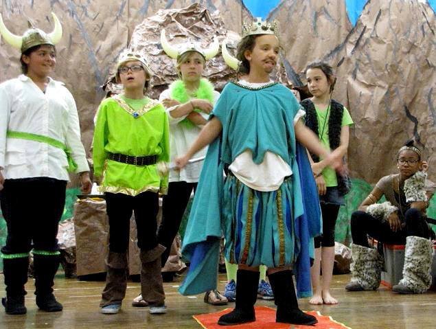 King Fancy Pants in ArtReach's Reluctant Dragon Play