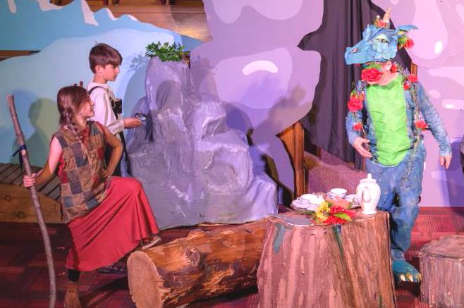 The reluctant Dragon for kids to perform