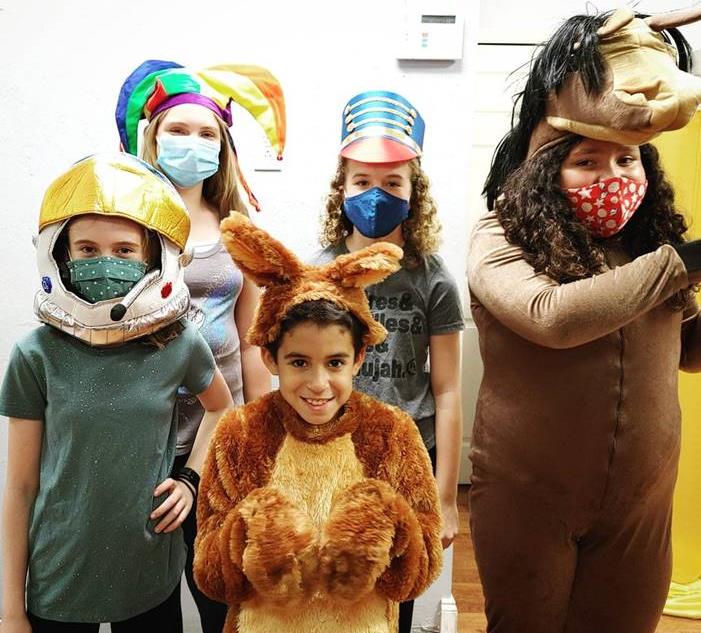 Young Cast of Kids in Musical The Velveteen Rabbit