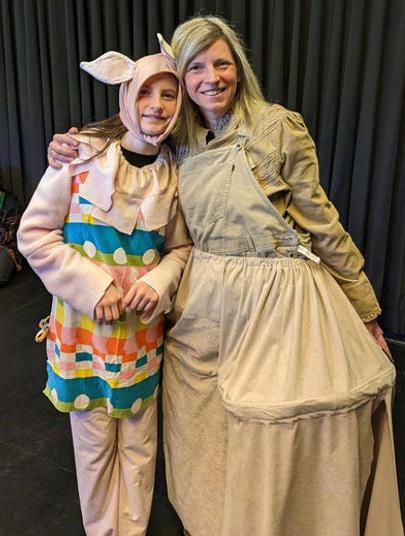 Roo and Kanga in Winnie the Pooh Play